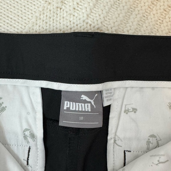 Puma Golf Shorts Women’s Size 10 Black EUC - Picture 3 of 4